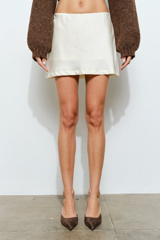 Arcia Satin Skirt