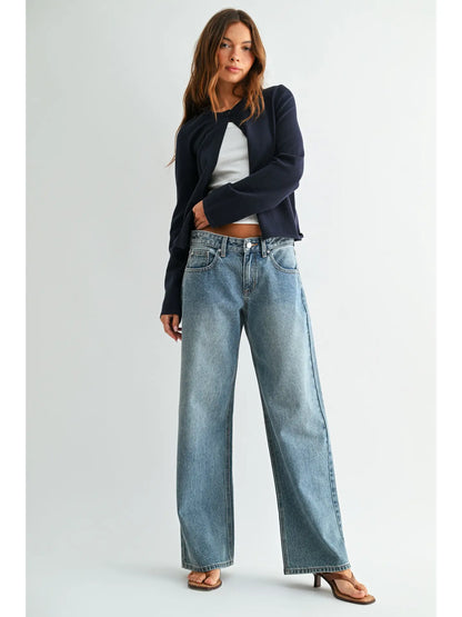 Rigid Wide Leg Jean