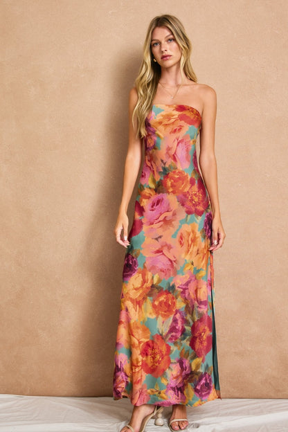 Ami Strapless Maxi Dress