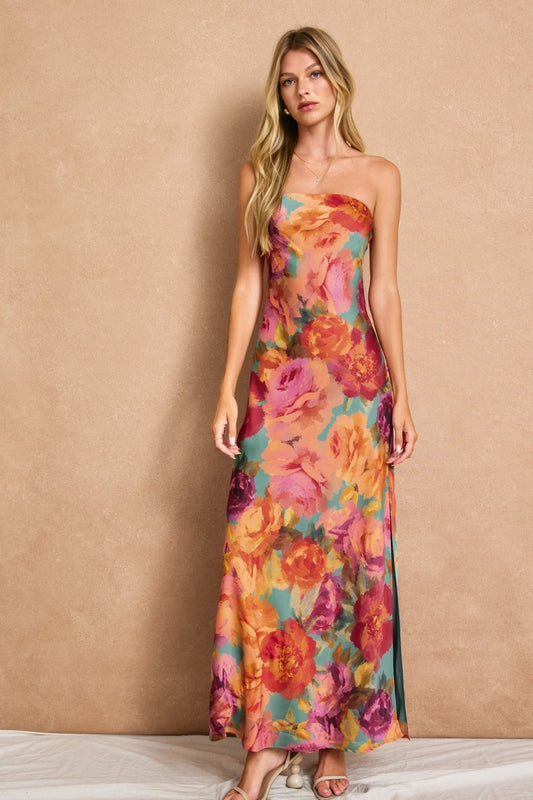 Ami Strapless Maxi Dress