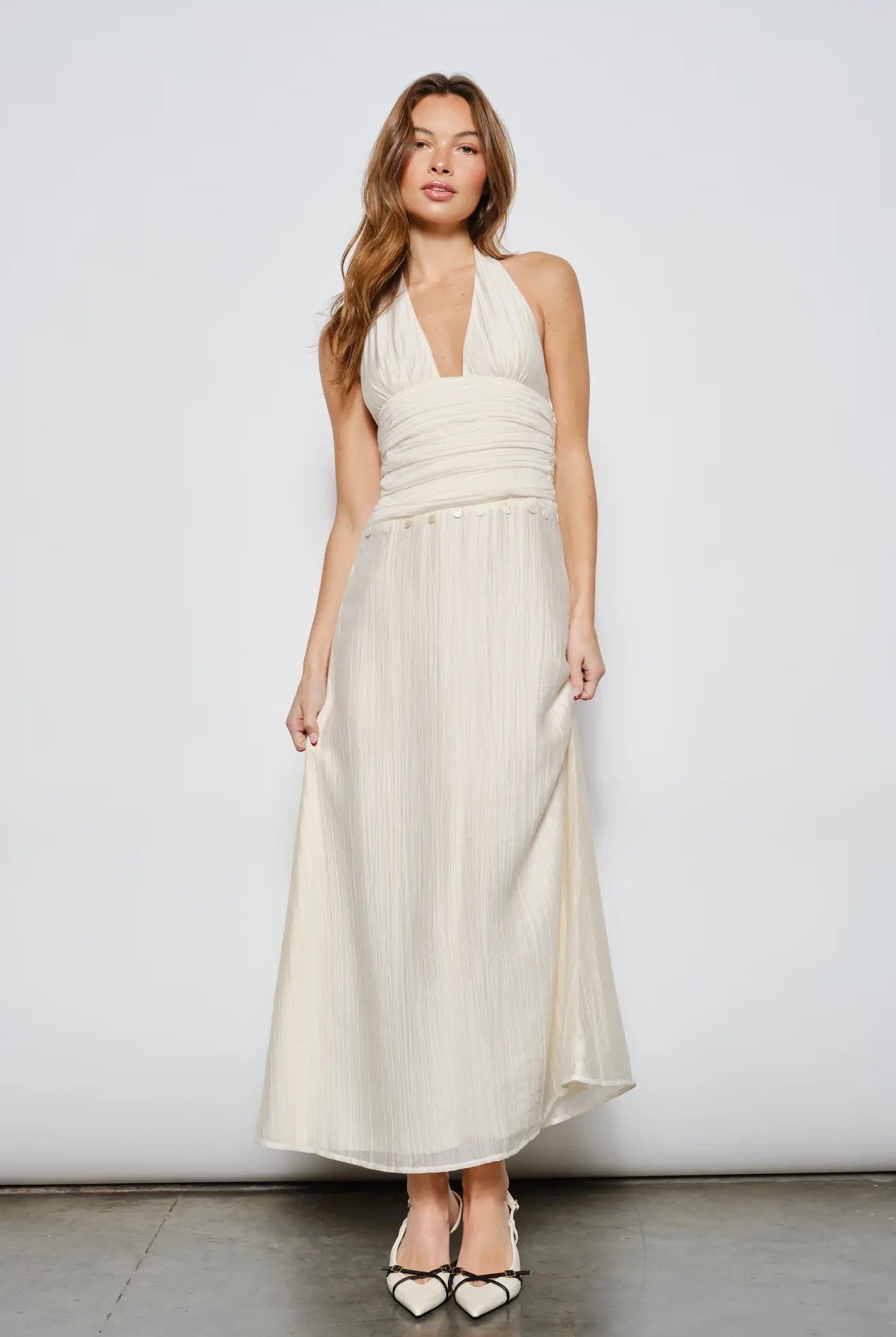 Orielle Shell Maxi Dress