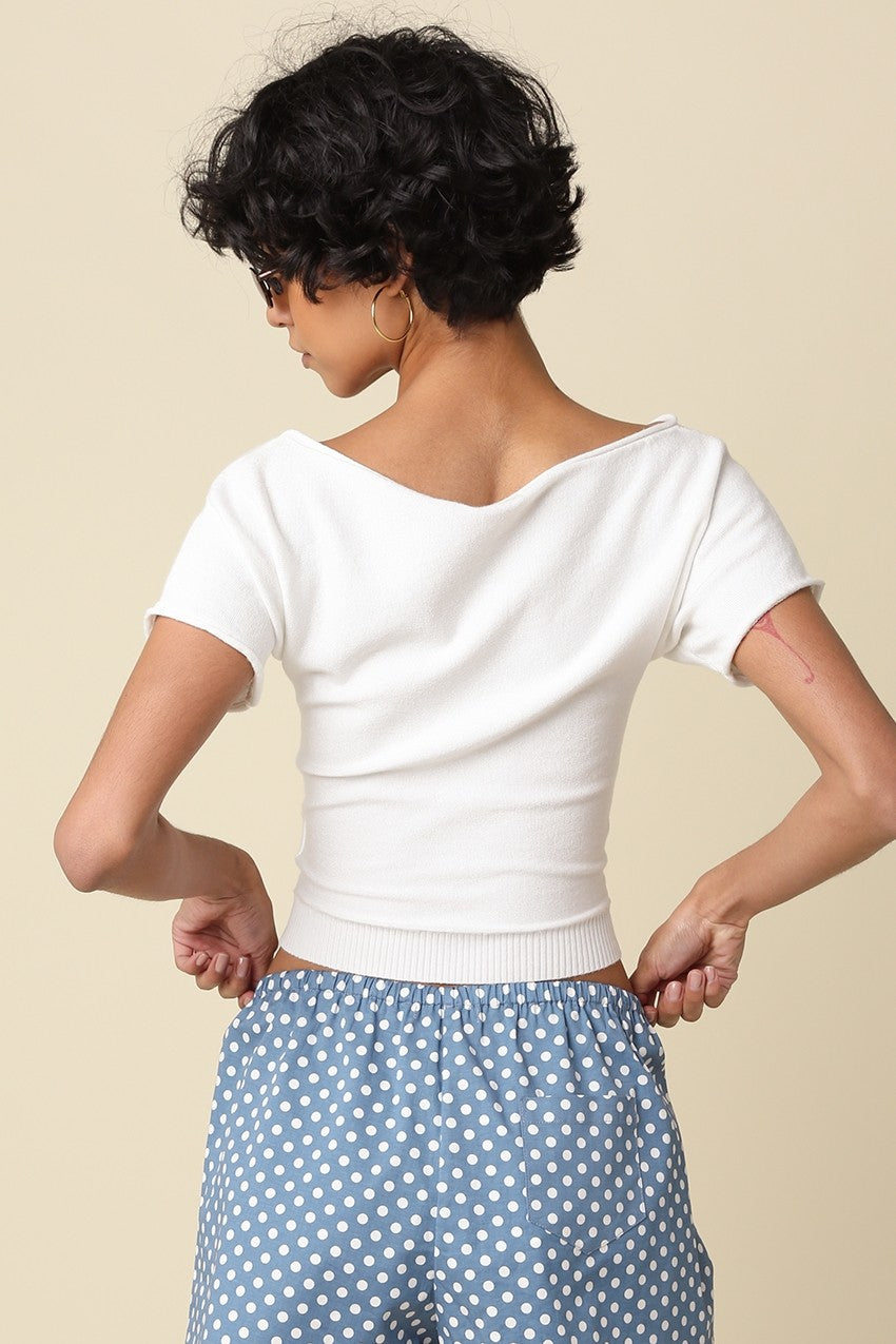 Lara Boat Neck Top
