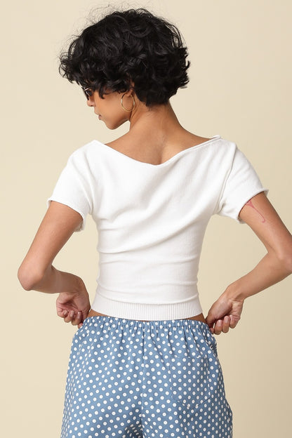 Lara Boat Neck Top