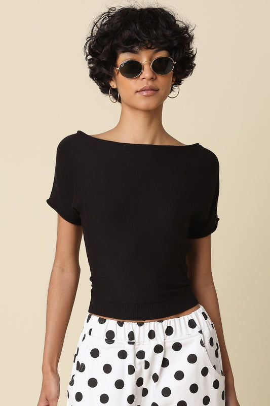 Lara Boat Neck Top