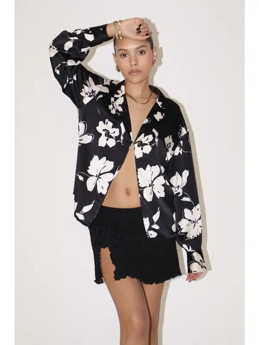 Cyrus Satin Shirt