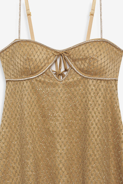 Glitter Slip Dress