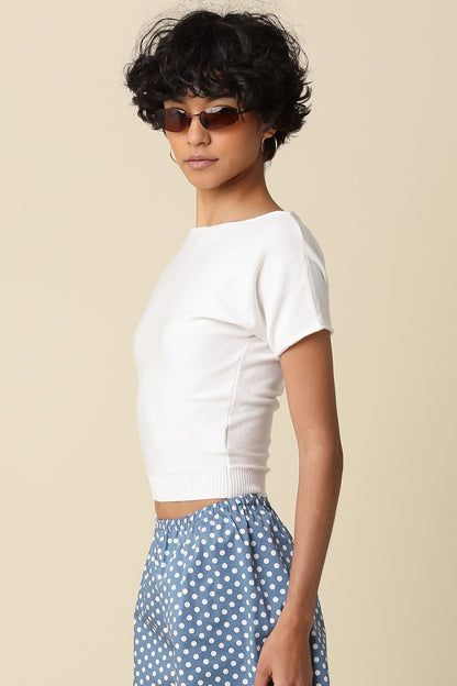 Lara Boat Neck Top