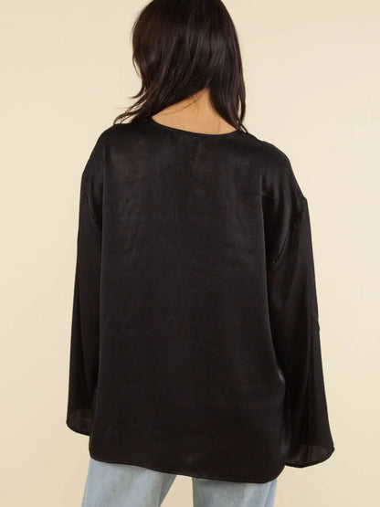 Quinn Satin Top