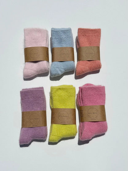 Angora Wool Socks