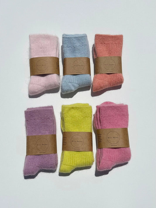 Angora Wool Socks