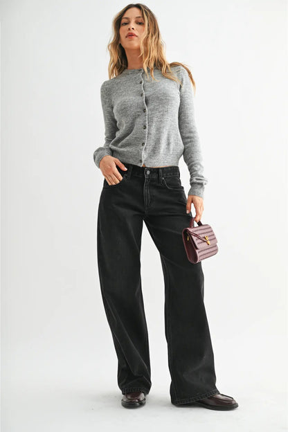 Black Low Rise Jean