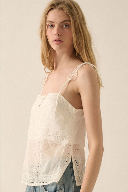 Nissi Embroidered Tank