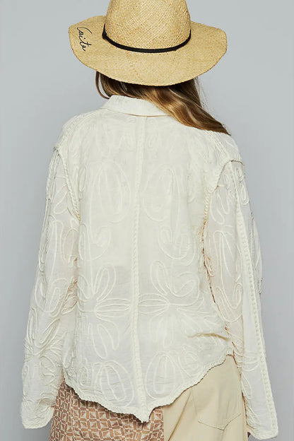 Cove Embroidered Top