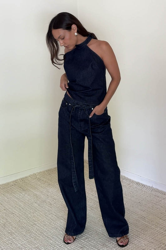 Indigo Baggy Jean