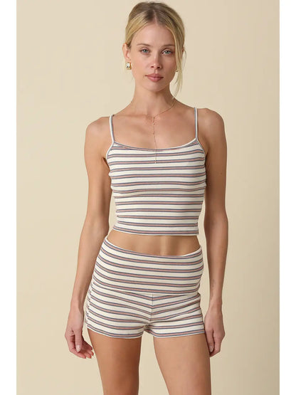Gia Stripe Short