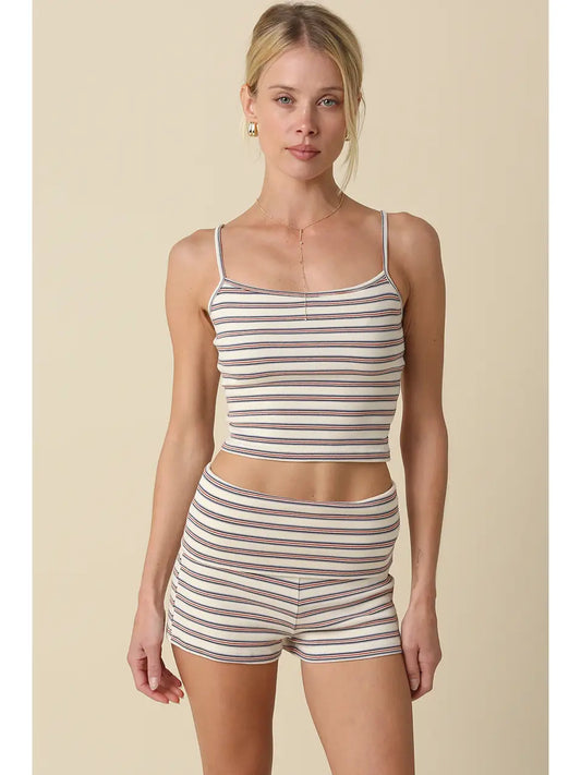 Gia Stripe Short