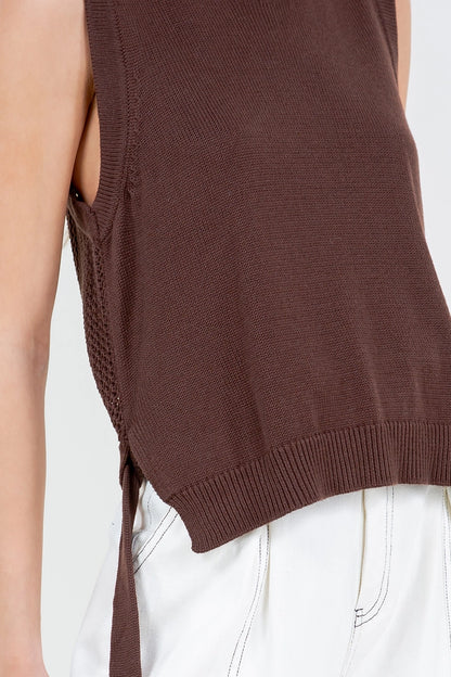 Sable Knit Top