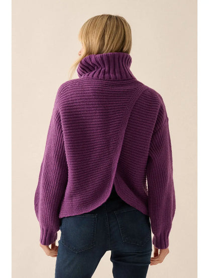 Plum Sweater