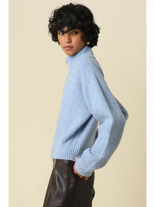Miles Zip Sweater