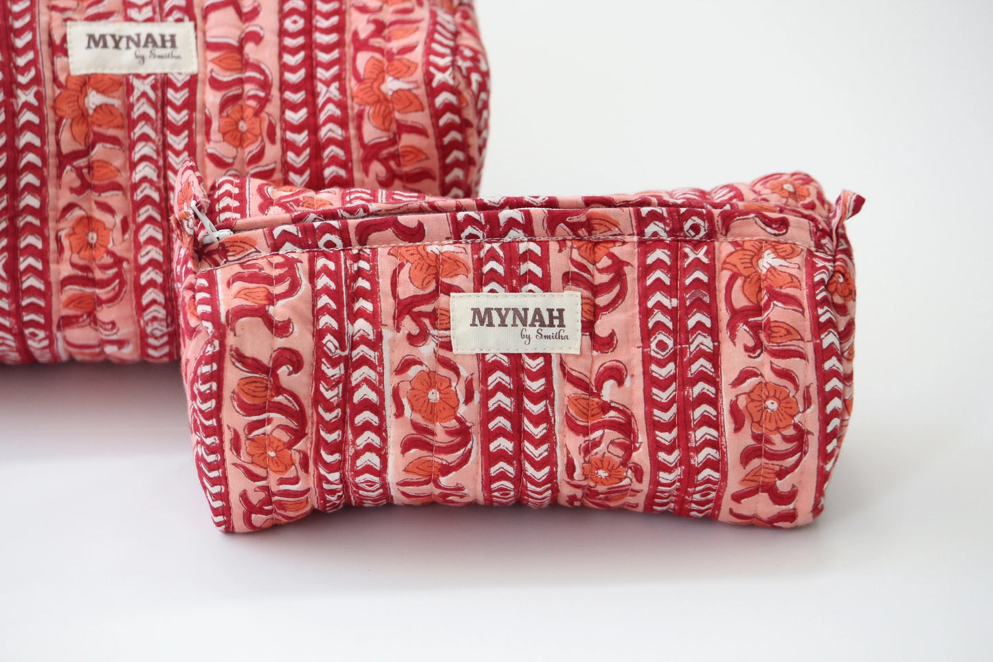 Terracotta Quilt Pouch
