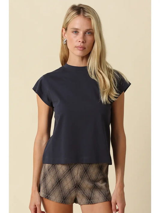 Bea Cap Sleeve Tee