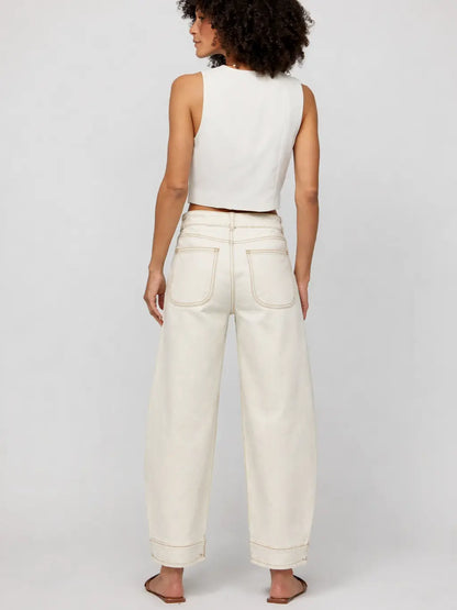 Jasper Barrel Jean