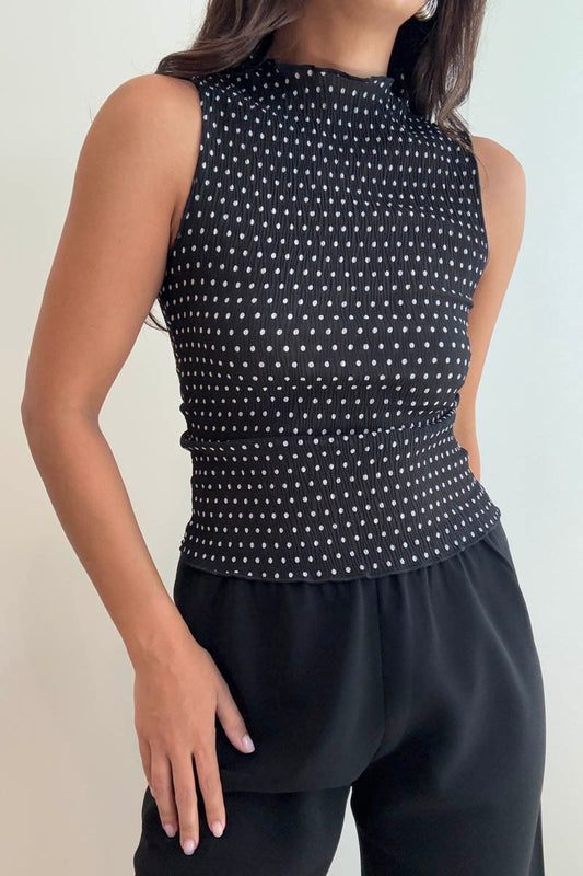Zoe Polka Dot Top