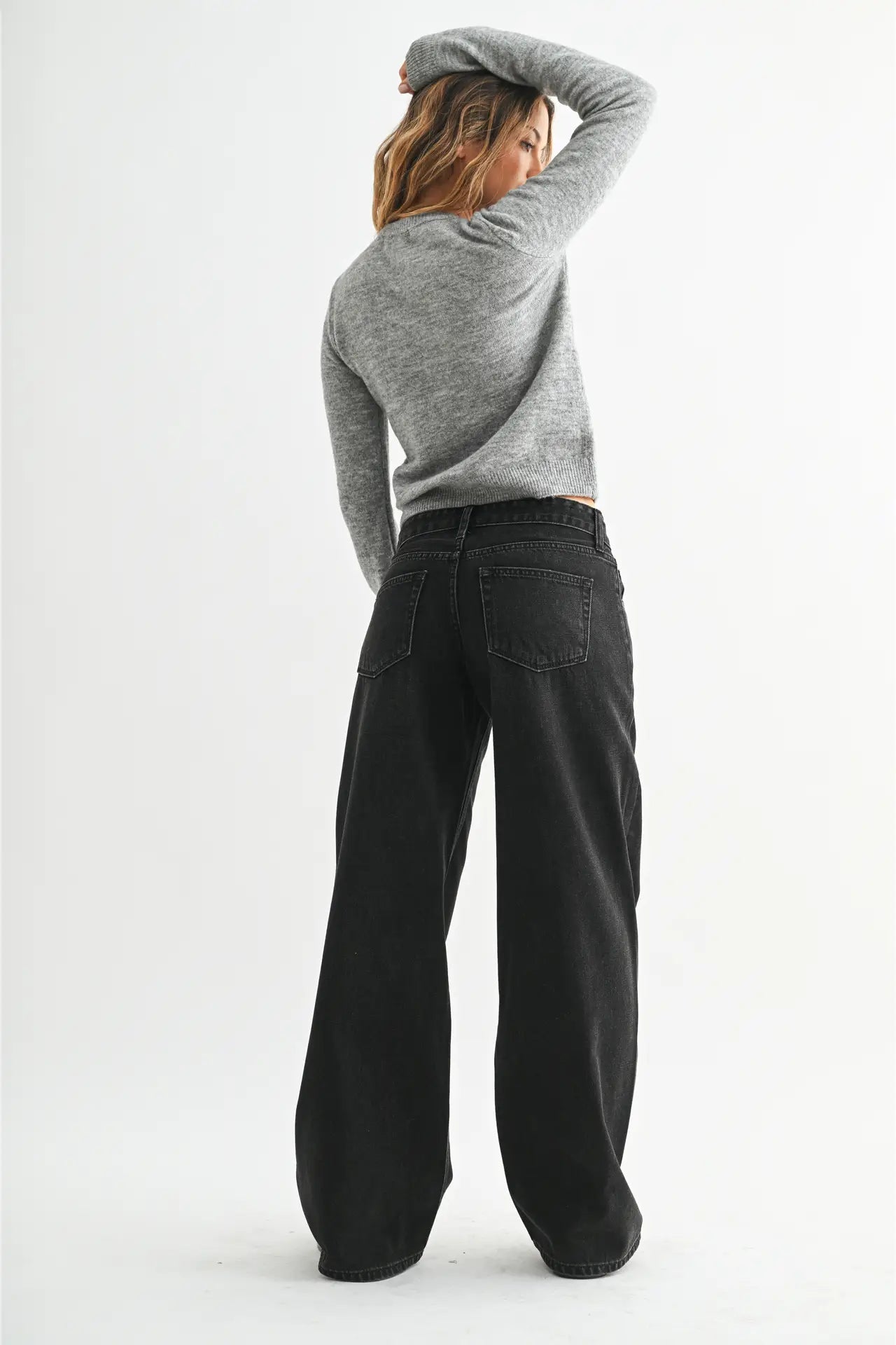 Black Low Rise Jean