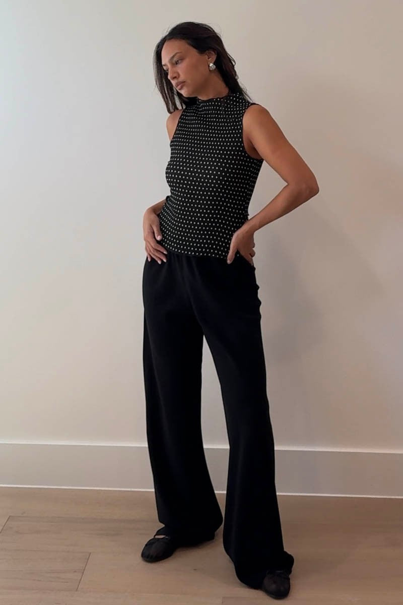 Zoe Polka Dot Top