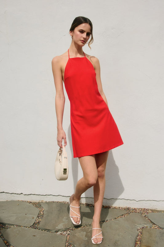 Morgan Halter Dress