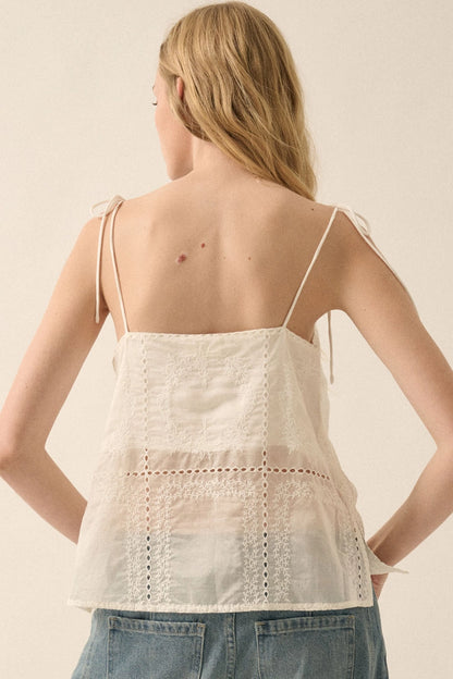 Nissi Embroidered Tank