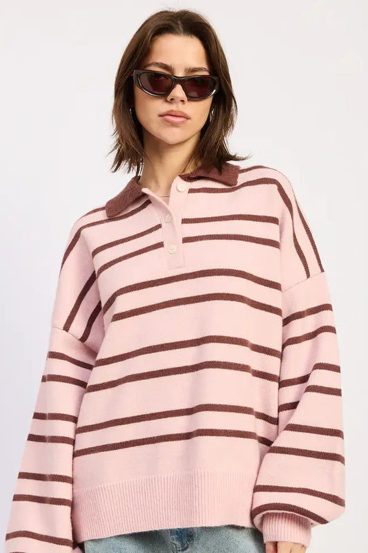 Molly Stripe Polo