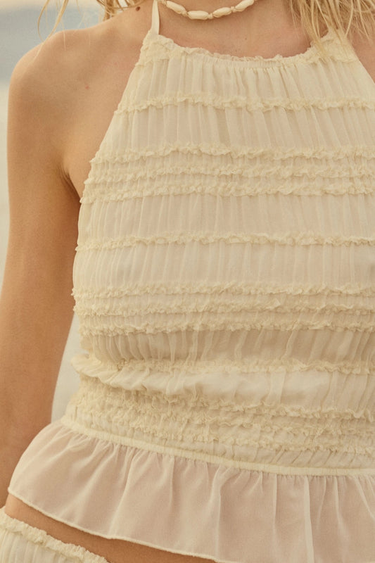 Tiered Ruffle Tank