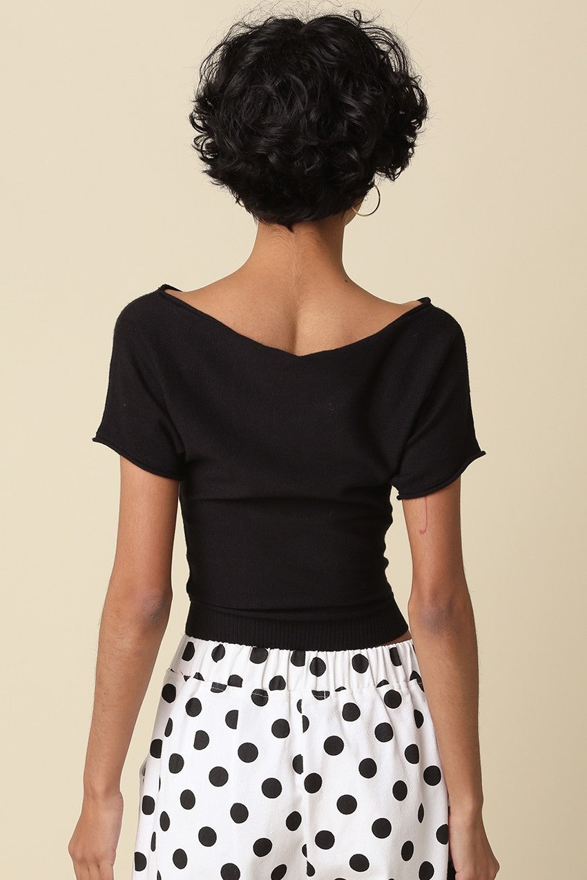 Lara Boat Neck Top