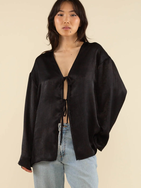 Quinn Satin Top