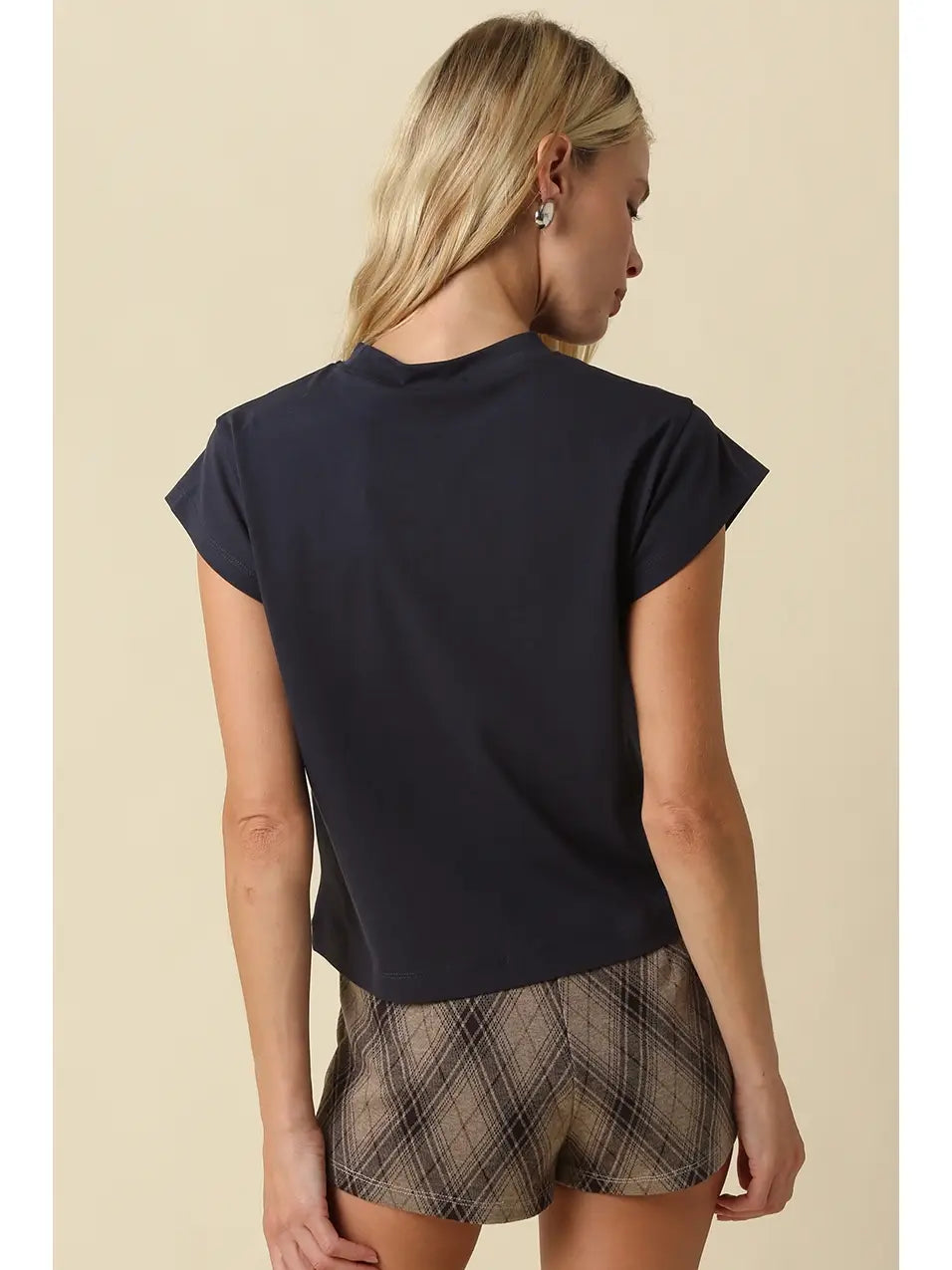Bea Cap Sleeve Tee