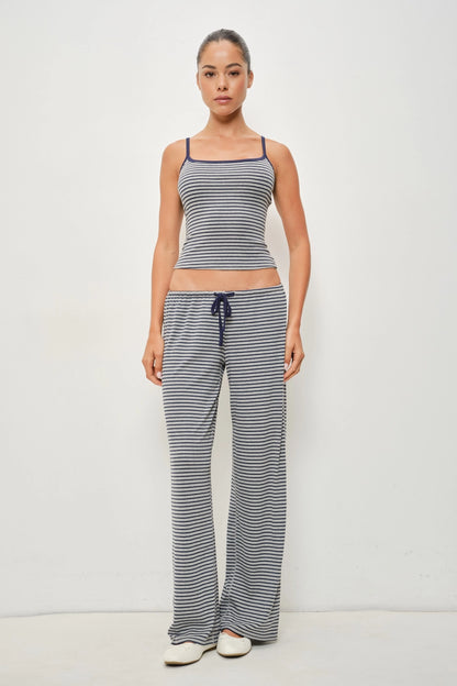 Zoe Stripe Lounge Pant