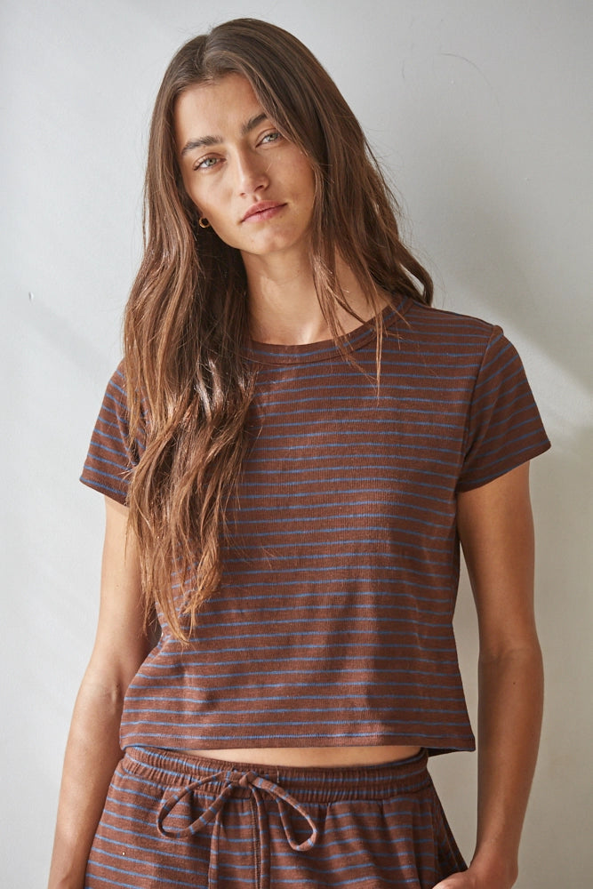 Amira Stripe Tee