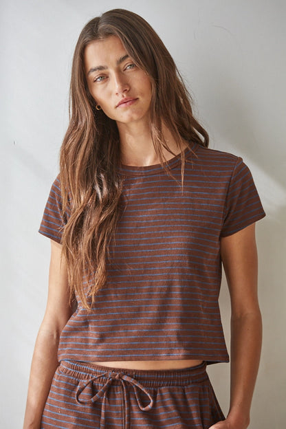 Amira Stripe Tee