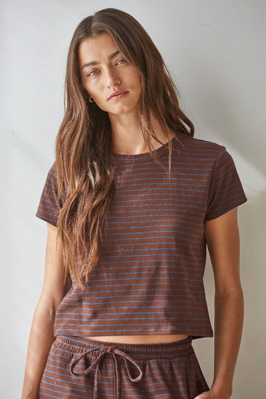 Amira Stripe Tee