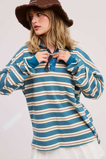 Surrey Stripe Polo