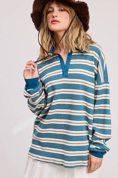 Surrey Stripe Polo