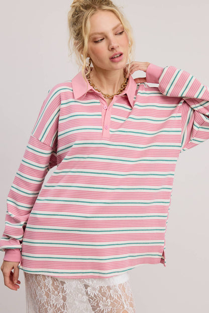 Surrey Stripe Polo