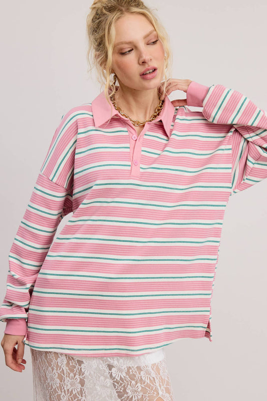 Surrey Stripe Polo